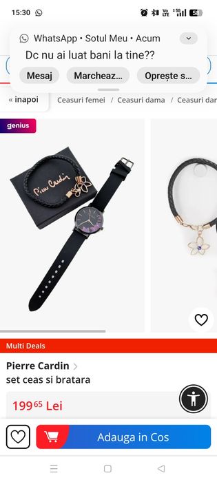 Ceas dama Pierre cardin