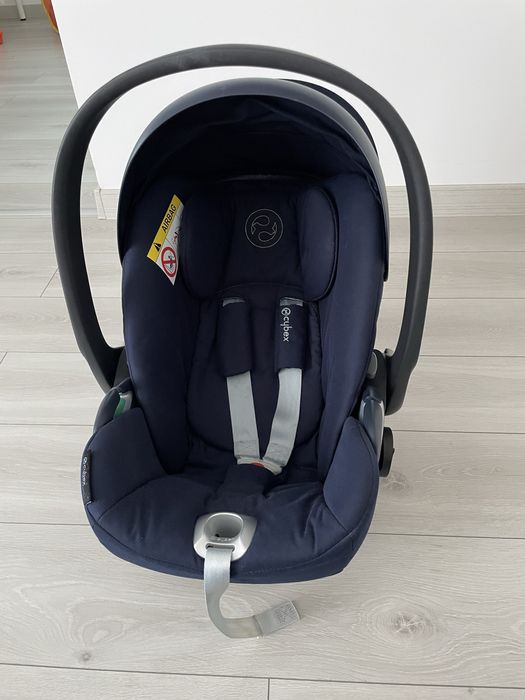 Scoica auto CYBEX Cloud Z i-Size Plus Nautical Blue + adaptori carut