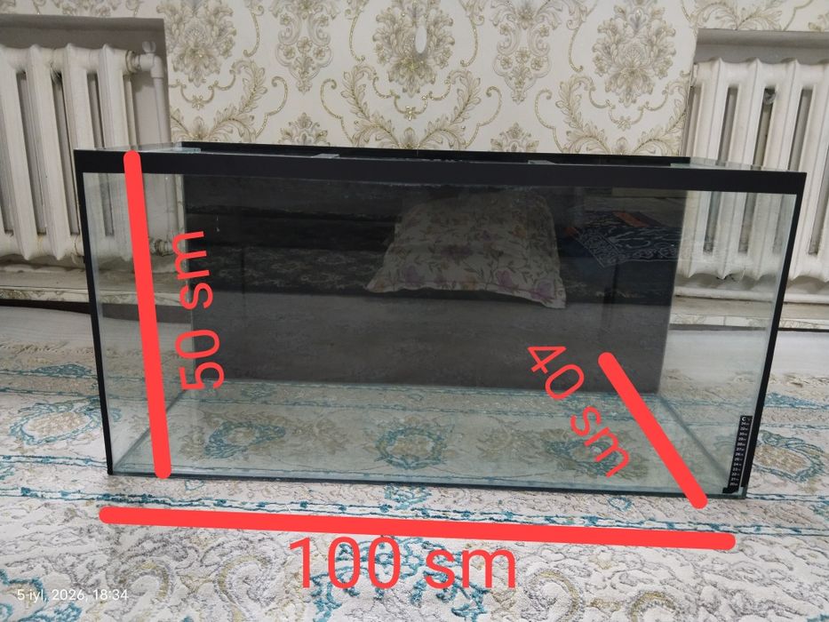 Akvarium 200 litr Toshkent yetkazib berish xizmati tekin