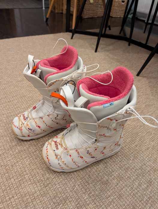 Boots Snowboard Damă Burton Emerald mărimea 38 (24 cm) - Model Floral