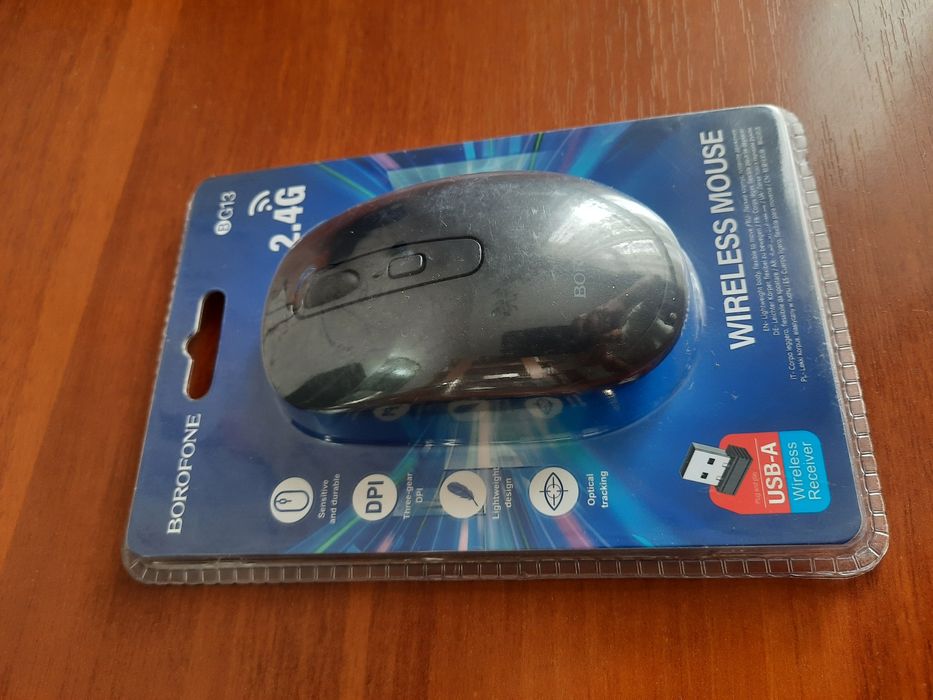 Мышь без проводная Borofone BG13 Winner.
