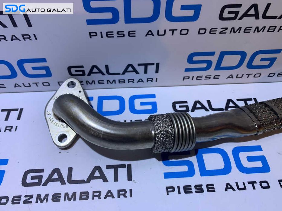 Teava Conducta Racitor Gaze Volkswagen Golf 4 1.9 TDI AXR 101CP 1998 - 2005 Cod 03G131521AF [258M6]