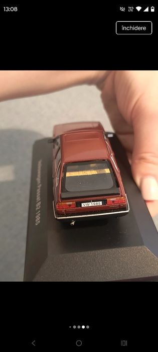 Mașina metalica DeAgostini, model Volkswagen Passat B2 1985