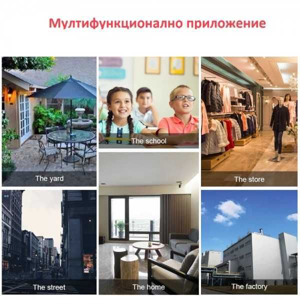 Robocam FULLHD 5MPX WiFi IP камера за външен монтаж видеонаблюдение