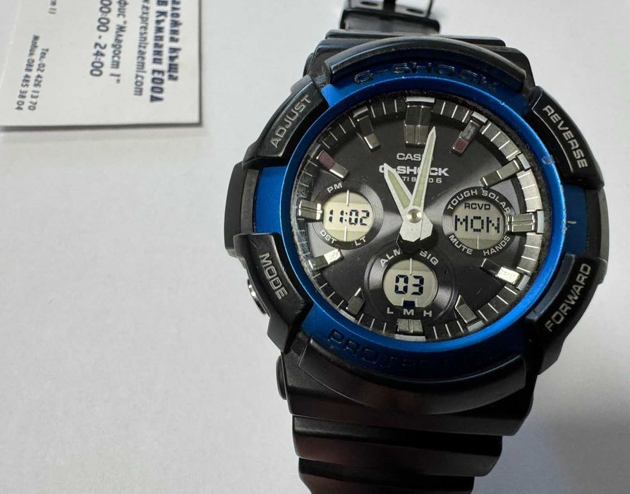 Соларен часовник Casio G-Shock GAW-100B