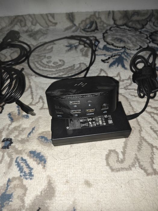 Док-станция HP USB-C G5 (5TW10AA)
Для ноутбуков: HP, Apple, Dell, Leno