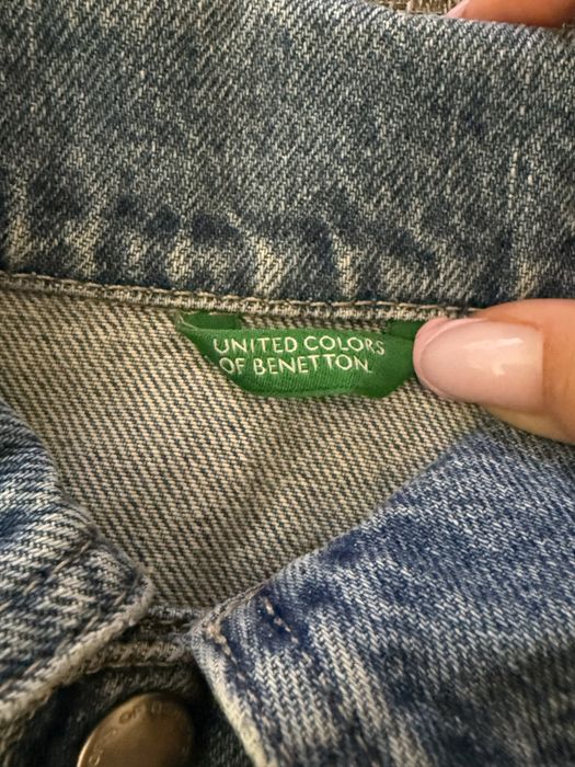 Детско дънково яке Benetton
