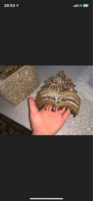 Тиллакош для национальной одежды, очень нежный, для сарпы самое то!