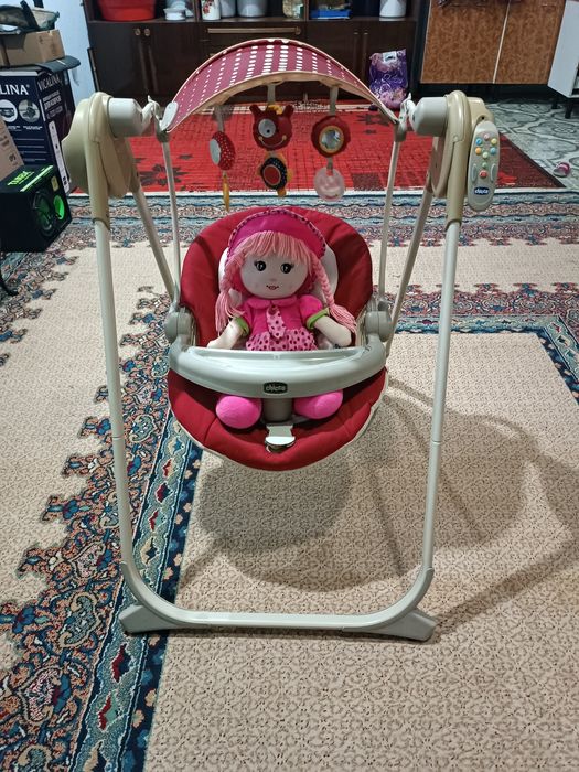 Детские качели шезлонги Chicco