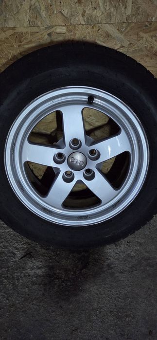 АUDI магнезееви джанти със зимни гуми 215/55/16 7J ET42 5x112 DOT2723