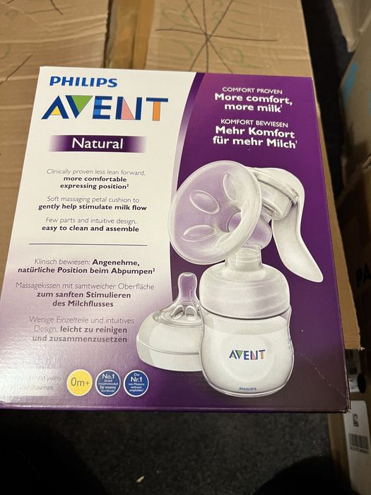 Pompa de san manuala pentru hranire naturala Philips Avent