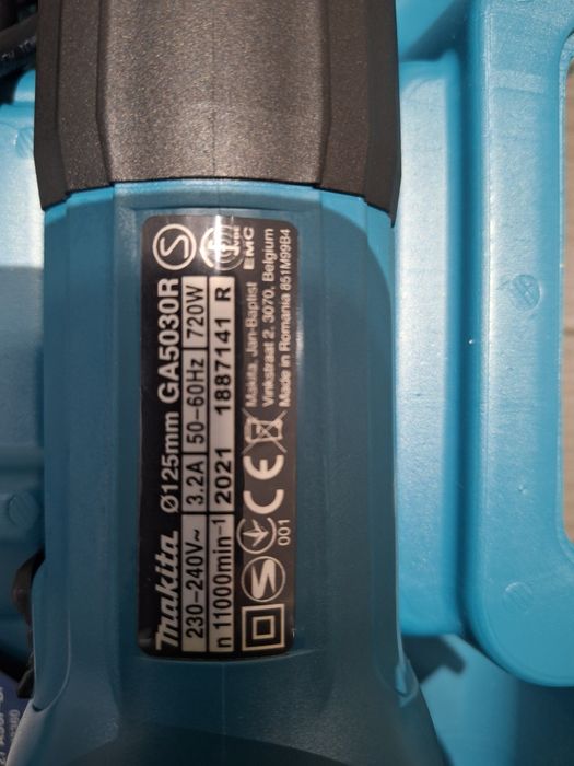 Ъглошлайф MAKITA