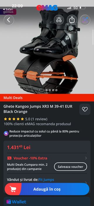 Ghete kangoo jumps XR3 (Marimea M)