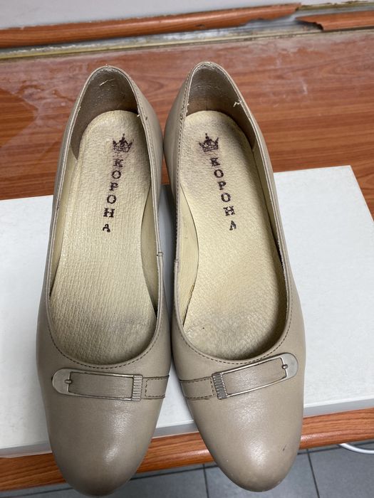 Обувки естествена кожа на Корона