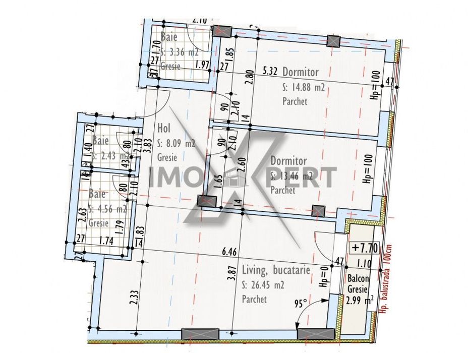 Apartament 3 camere in complex nZEB, zona Pod IRA