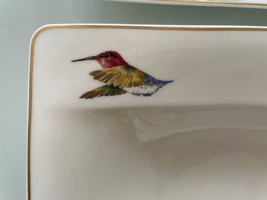 superb set rar pictat manual Villeroy&Boch Amazonia vesela 6 persoane