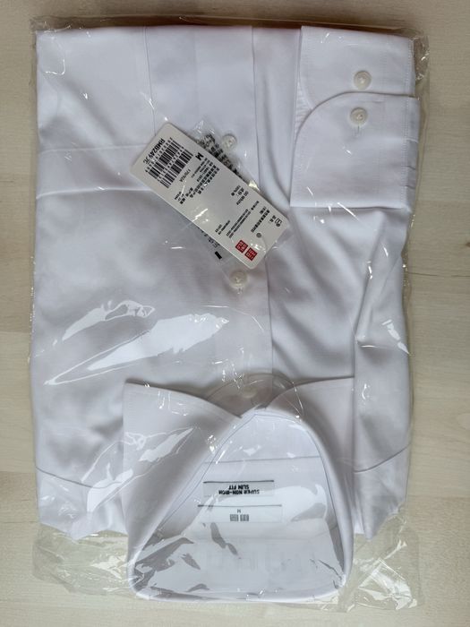 Рубашки Uniqlo 100% хлопок