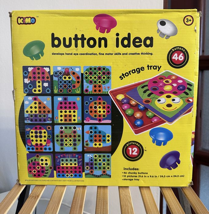 Jucarie educativa - joc mozaic cu butoni