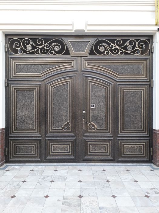 Дарвоза решотка навес