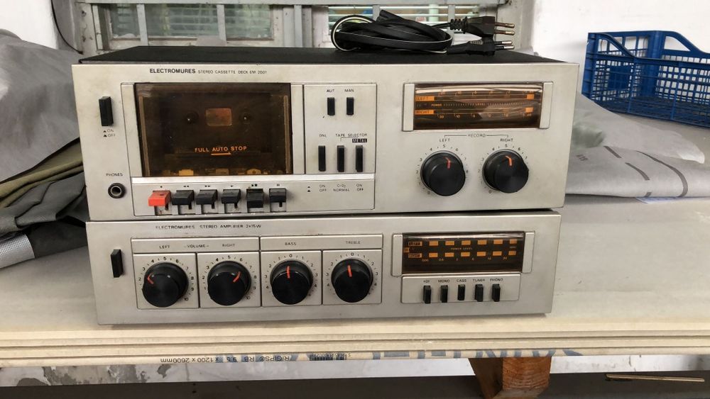 Amplificator ,deck electromures