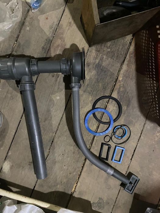 сифон для кухонной раковины