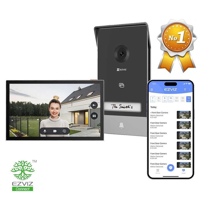 ОПТОМ ЦЕНА!!! WIFI Домофон Ezviz H7 2K, Видеодомофон
