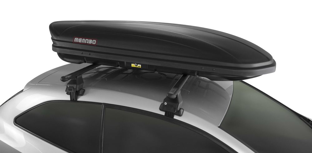 Cutie portbagaj Menabo Marathon Dark 400, 164x79x36cm