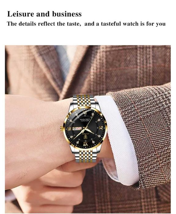 Ceas POEDAGAR cu dublu calendar