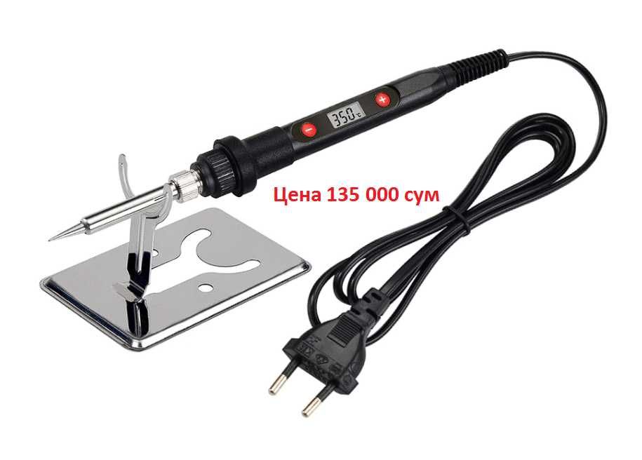 Новый электрический паяльник + набор JCD 908S 80W  3 варианта