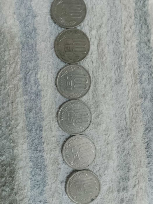 Monezi 100 lei 1991-1996