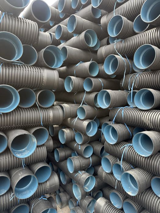 Гофра труба полиэтиленовая канализационная пластиковый трубы ПВХ ПНД