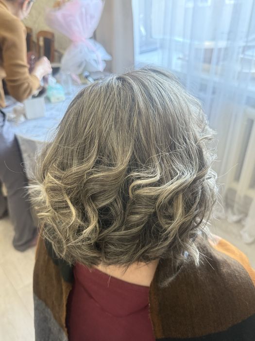 Макияж и прическа за 8к