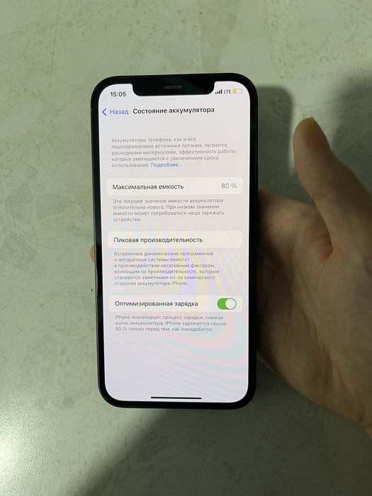 IPhone 12 темно синий