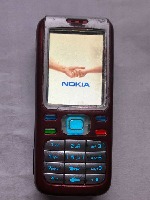 Telefon Nokia 6234 RM-123 codat Vodafone. Fără încărcător. Uzat.