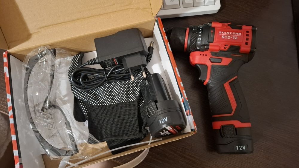 Startpro SCD-12 Brushless 12V 2Ah
