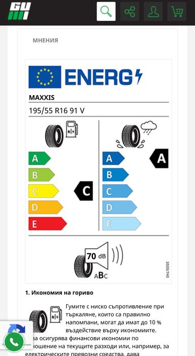 4бр Maxxis 195/55/16 DOT 0422 (ЛЕТНИ)