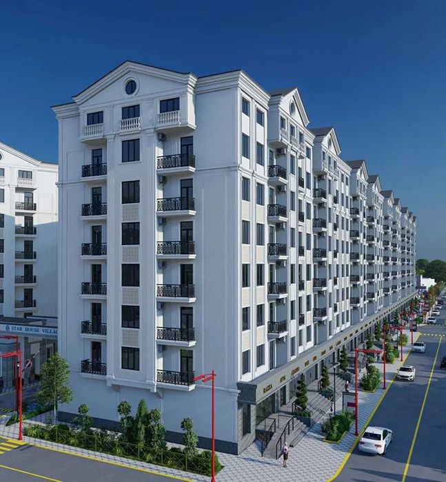 (М) ЖК Star House  3 хонали квартира сотилади (Сиргели)
