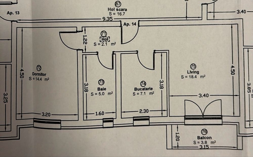 Apartament 2 camere Calea Urseni / ZONE 2