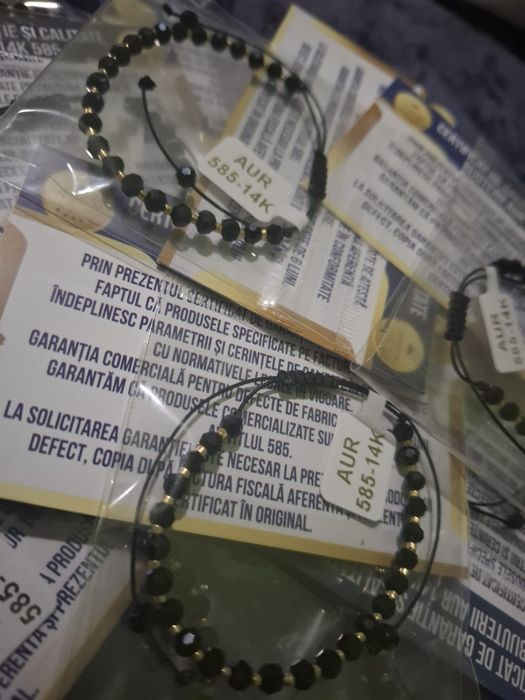 Bratari bilute de aur