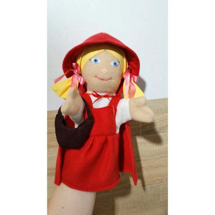 Păpuși de mână/marionete pentru teatru-Scufița Roșie și altele-Tamira