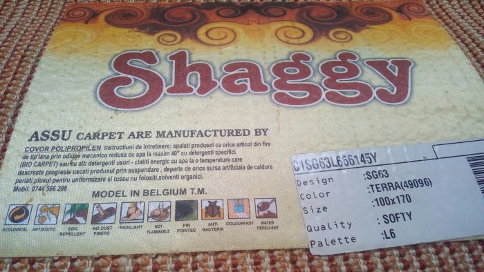 Covor/carpeta Shaggy