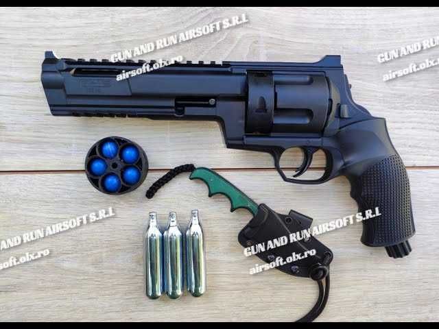 Pistol Noua Generatie! [BILE CAUCIUC] Airsoft HDR 209M/s 25J!!+Munitie