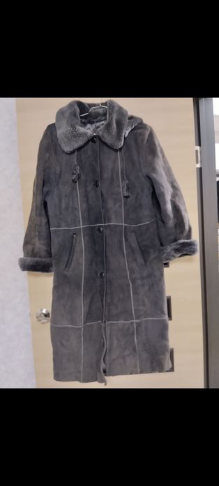 Дубленка длинная