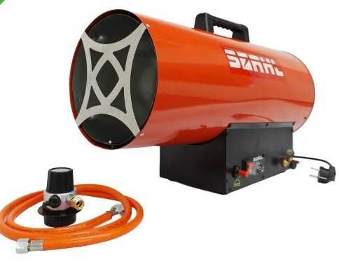 Газов калорифер 50.0kW, с включен редуцир вентил и маркуч