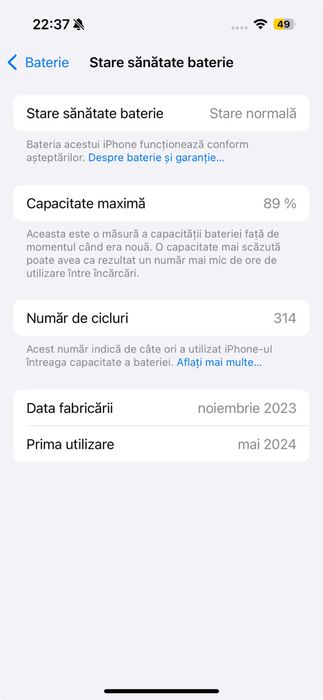iPhone 15 Pro, ca nou, full box