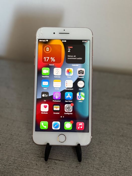 Iphone 7 plus ecran fisurat