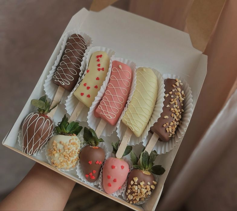 Клубника в Шоколаде Каллебаут!