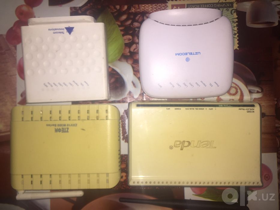 Wifi routerlar adsl portlik