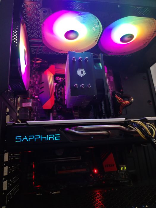 PC Gaming ×i5 6500×RX 580×3xSSD×8GB RAM×Stare excelenta (10/10)