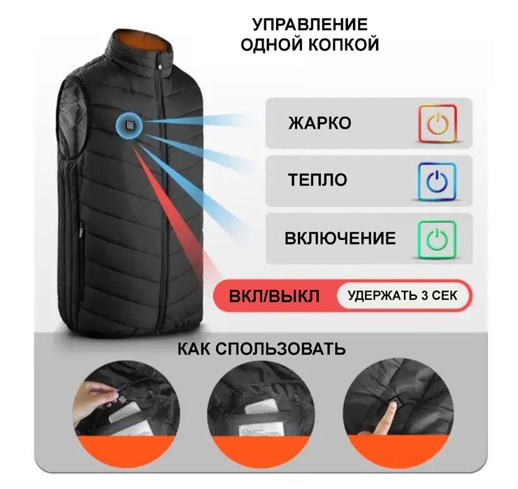 Жилетка с подогревом